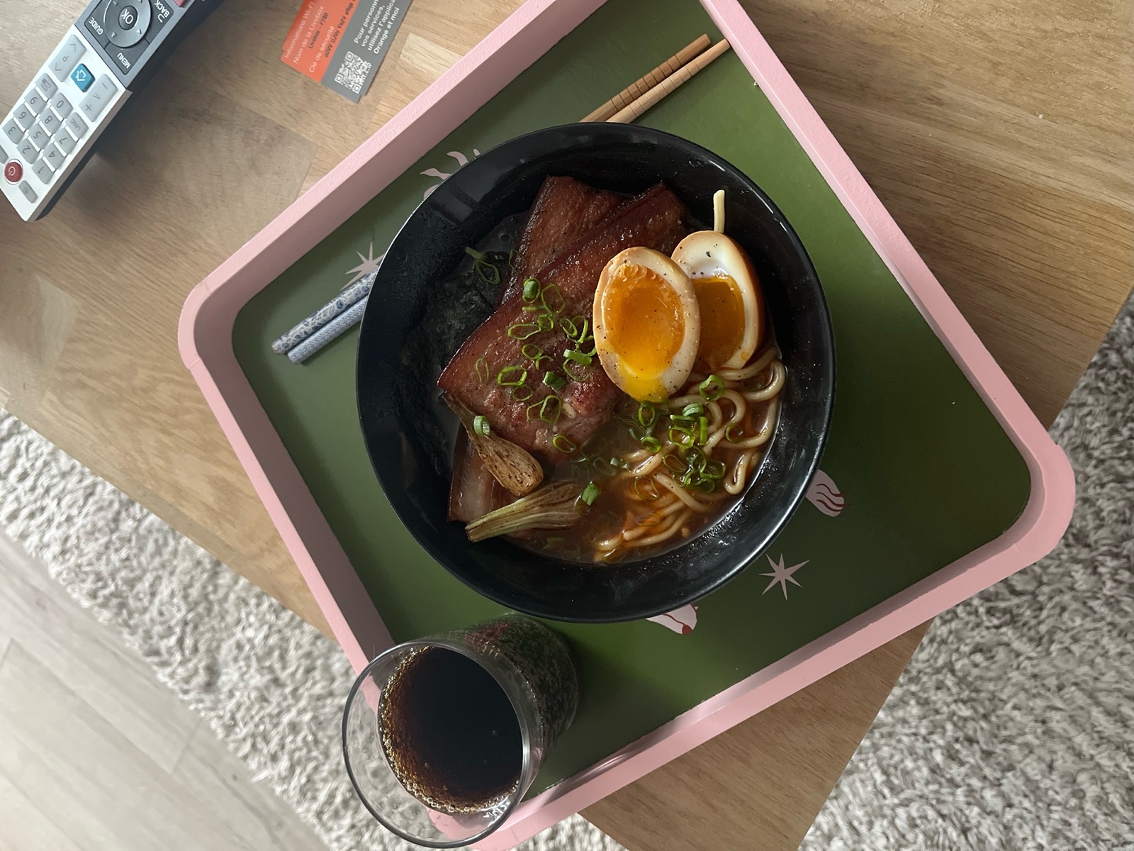 Un dîner en tête-à-tête préparé à domicile